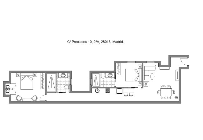 Apartamento en Madrid - M (PRE102A) Apto. de diseño Puerta del Sol 4 Apartamento en Madrid - M (PRE102A) Apto. de diseño Puerta del Sol 4
