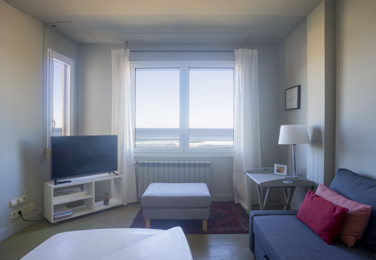 Apartamento en San Sebastián - Apartamento con aparcamiento a 50 m de la playa