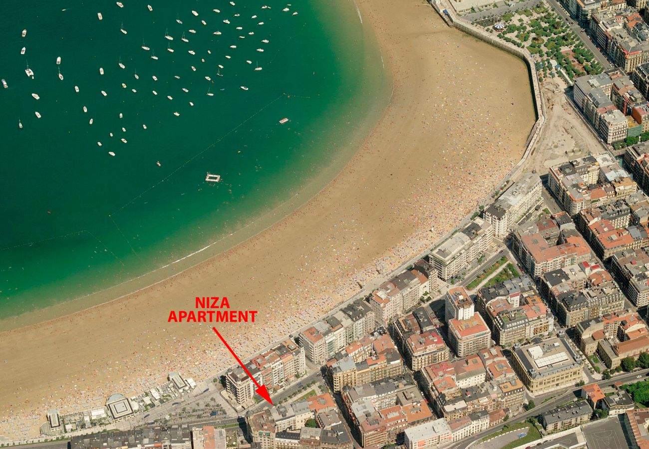 Apartamento en San Sebastián - Apartamento de 2 dormitorios a 50 m de la playa