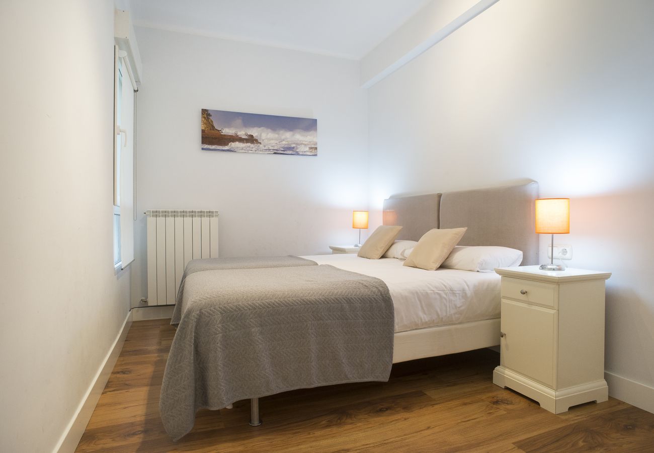Apartamento en San Sebastián - Apartamento para 5 personas a 100 m de la playa