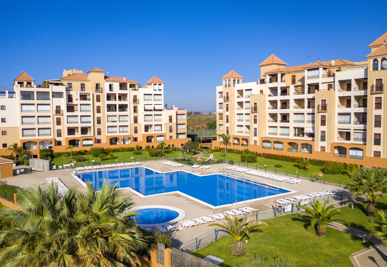 Apartamento en Punta del Moral - Apartamento con piscina a 100 m de la playa