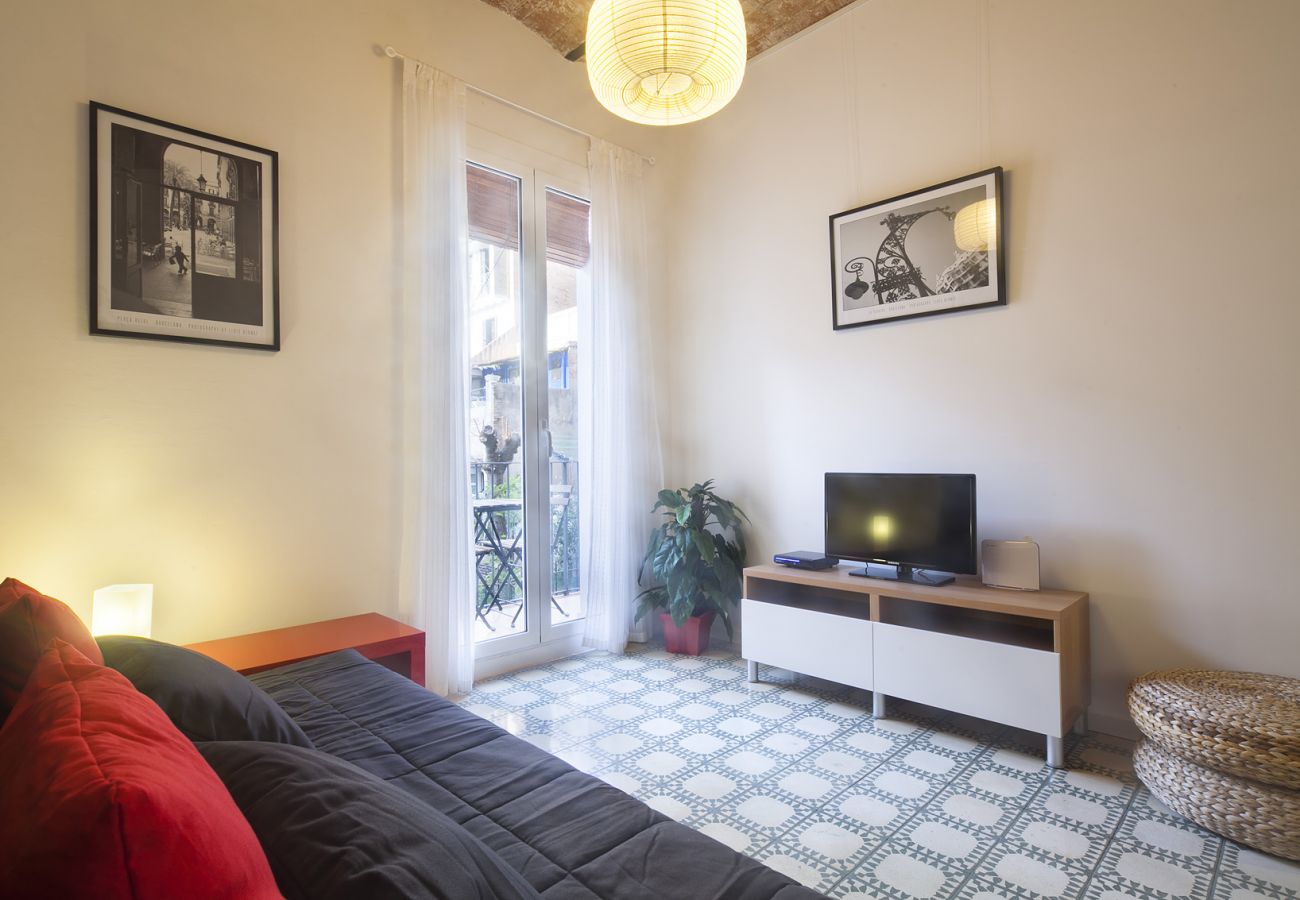 Apartamento en Barcelona - Apartamento con aire acondicionado en Barcelona ciudad