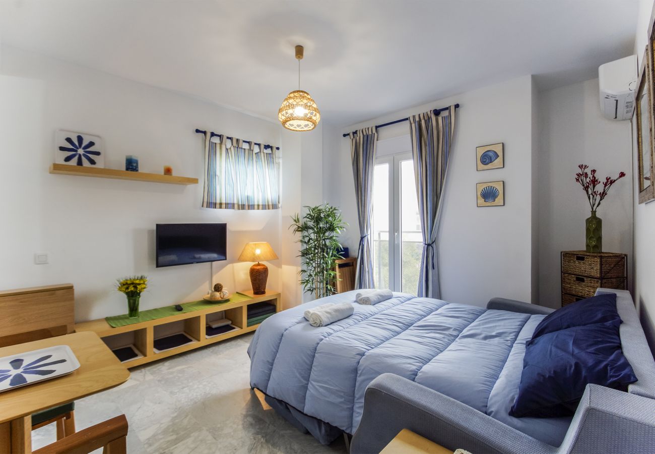 Apartamento en Cádiz - Apartamento con aire acondicionado a 300 m de la playa