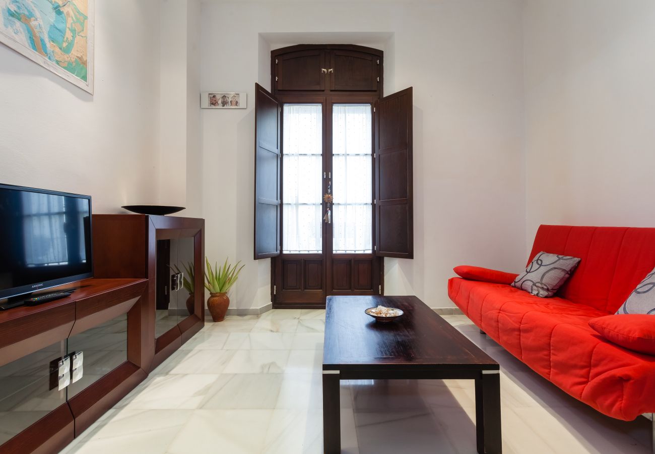 Apartamento en Cádiz - Apartamento de 2 dormitorios a 500 m de la playa