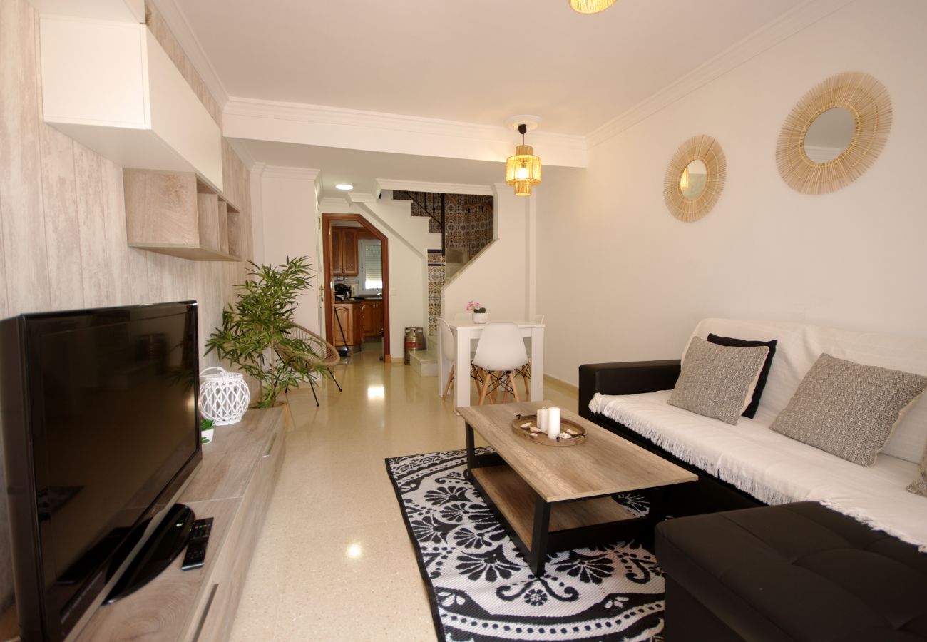 Apartamento en Tarifa - Apartamento con piscina a 20 m de la playa