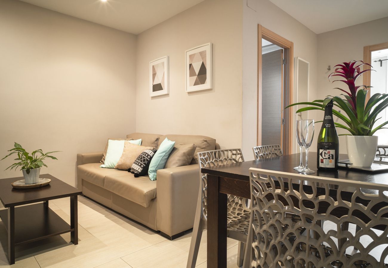 Apartamento en Barcelona - ATIC CIUTADELLA PARK en alquiler vacacional en Barcelona, muy luminoso, terraza compartida.