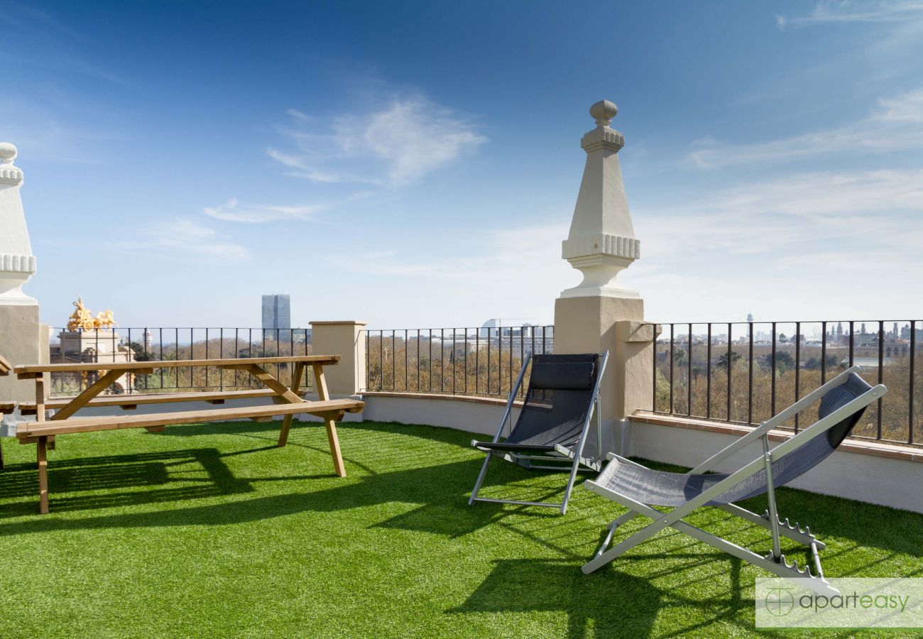 Apartamento en Barcelona - Family CIUTADELLA PARK, grande, luminoso, terraza compartida, Barcelona centro