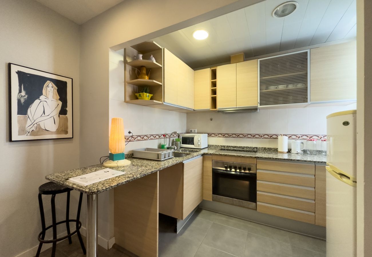 Apartamento en Barcelona - Estudio en alquiler luminoso, tranquilo y muy bien situado en Gracia, Barcelona centro