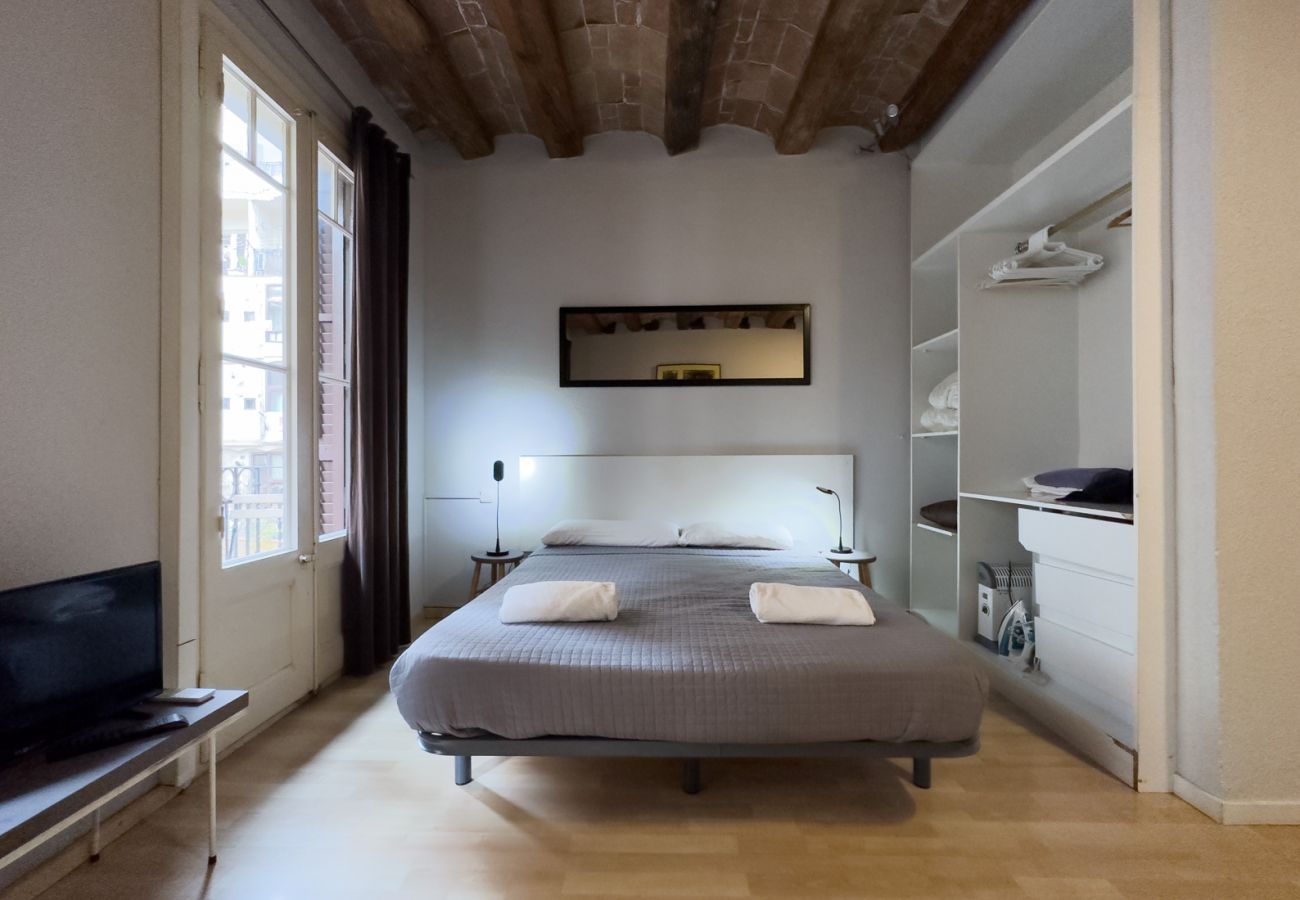 Apartamento en Barcelona - Estudio bonito, confortable, tranquilo y luminoso en alquiler en Gracia, Barcelona centro