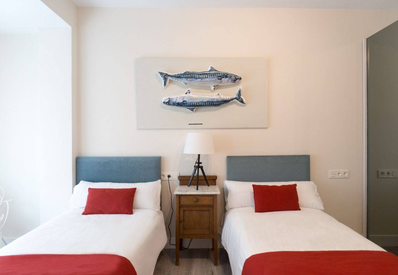 Apartamento en San Sebastián - Apartamento de 4 dormitorios a 50 m de la playa
