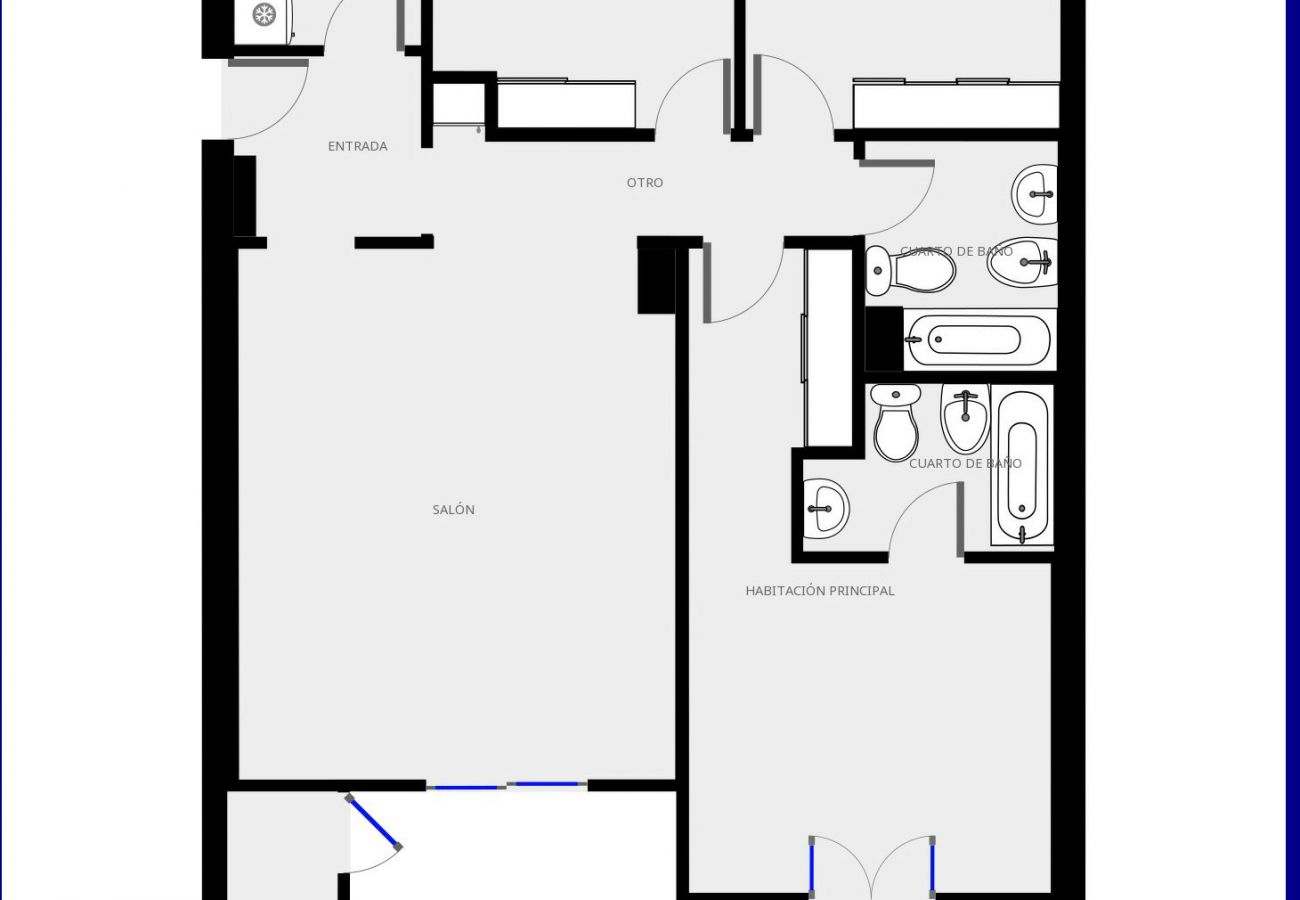 Apartamento en Isla Canela - Apartamento para 7 personas a 100 m de la playa