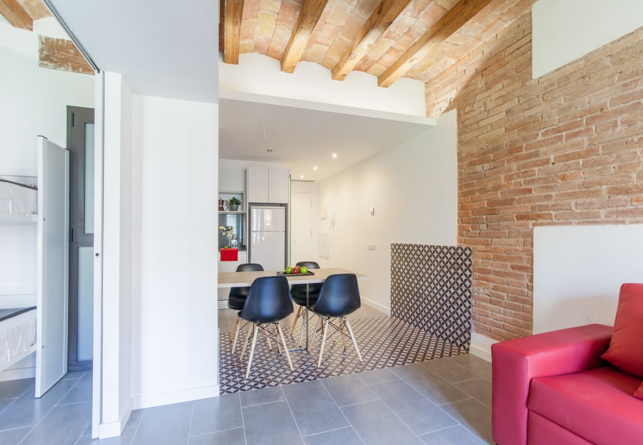 Apartamento en Barcelona - DELUXE piso en alquiler con terraza y piscina en Barcelona centro