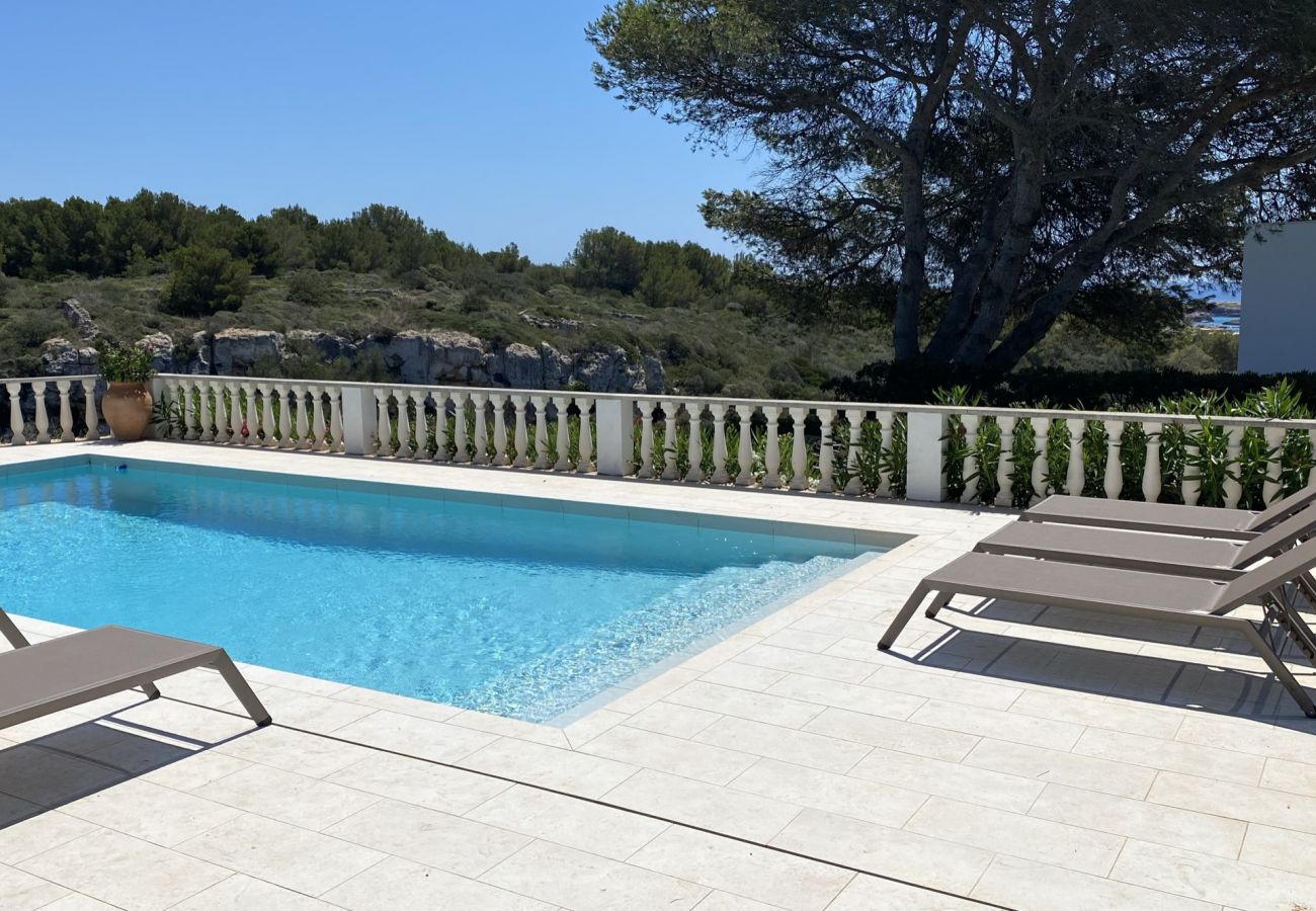 Villa en Binisafuller - Villa con piscina a 250 m de la playa