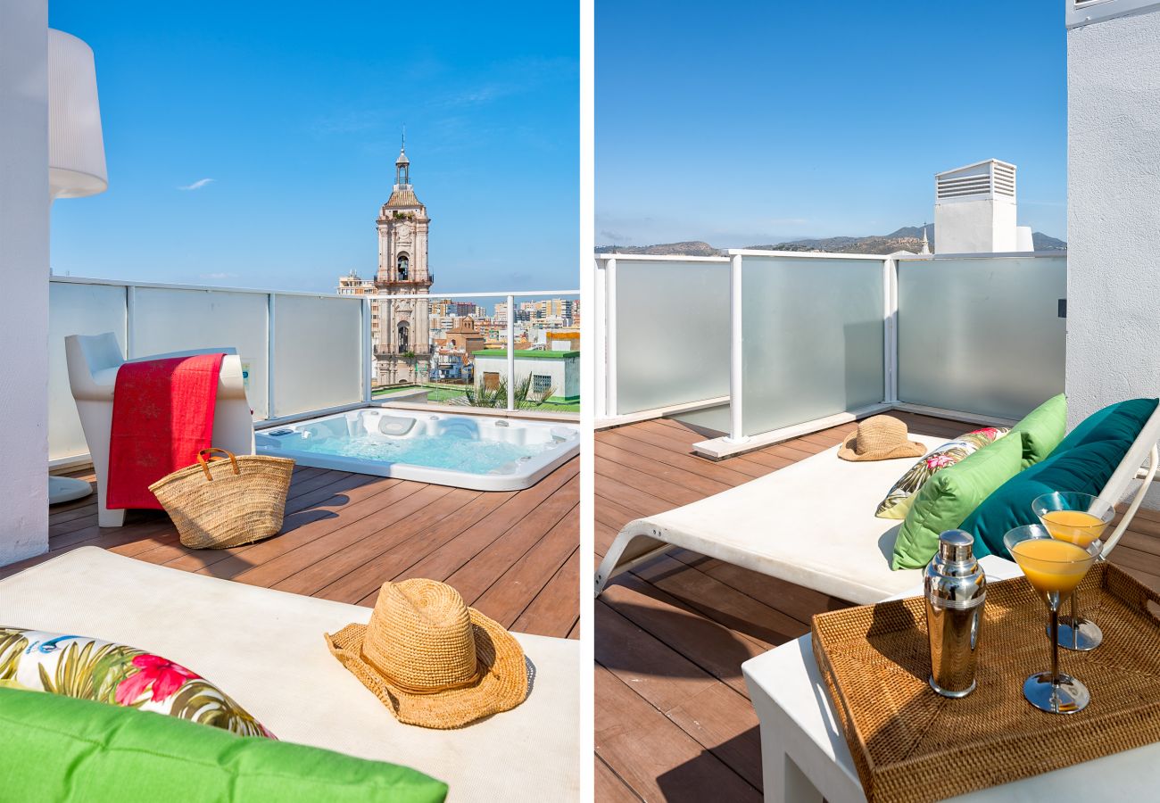 Apartamento en Málaga - iloftmalaga Premium Calle Nueva 5C, Jacuzzi y terraza privada