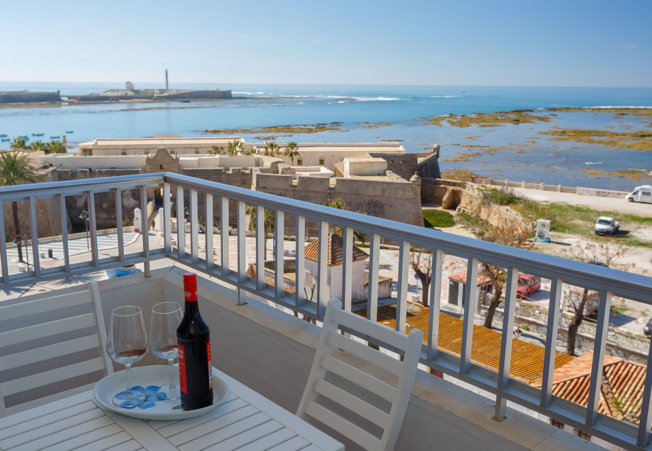 Apartamento en Cádiz - Apartamento de 4 dormitorios a 150 m de la playa