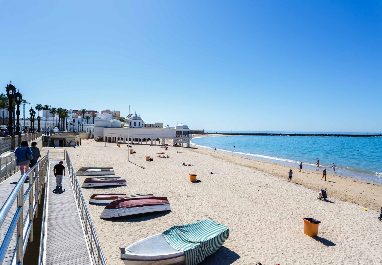 Apartamento en Cádiz - Apartamento para 4 personas a 1 km de la playa
