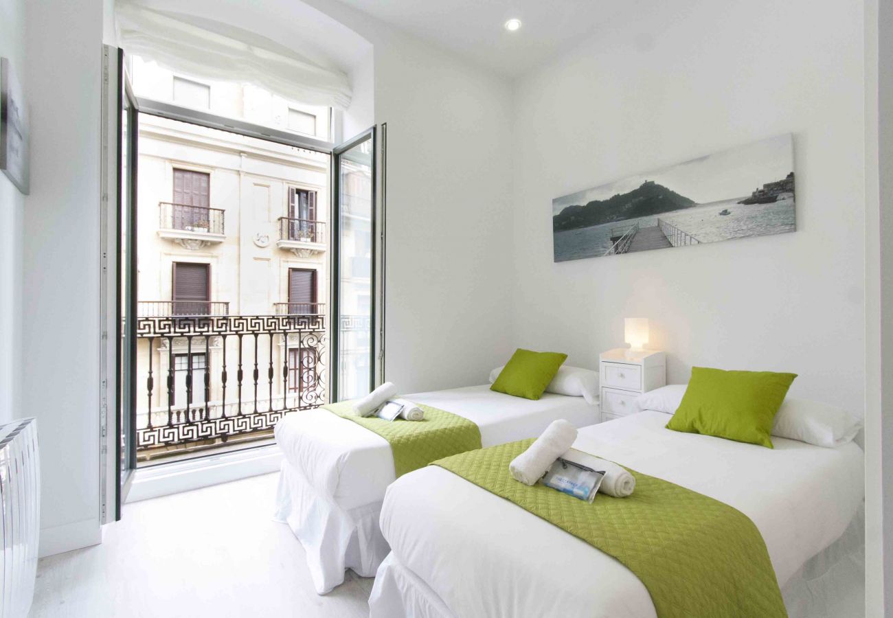 Apartamento en San Sebastián - Apartamento de 2 dormitorios a 850 m de la playa
