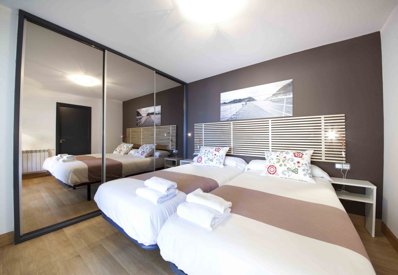 Apartamento en San Sebastián - Apartamento para 2 personas a 2 m de la playa