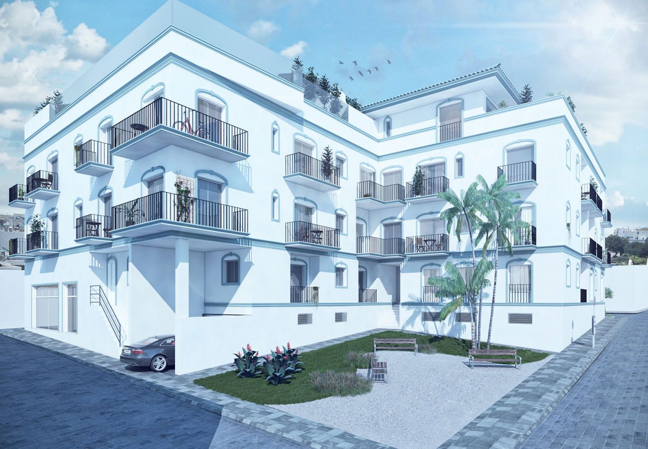 Apartamento en Tarifa - Apartamento con piscina a 300 m de la playa