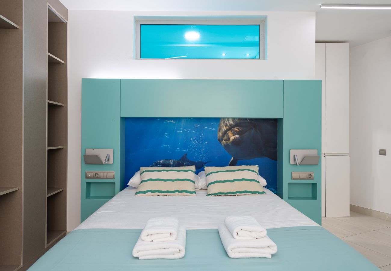Apartamento en Las Palmas de Gran Canaria - Apartamento con aire acondicionado a 300 m de la playa