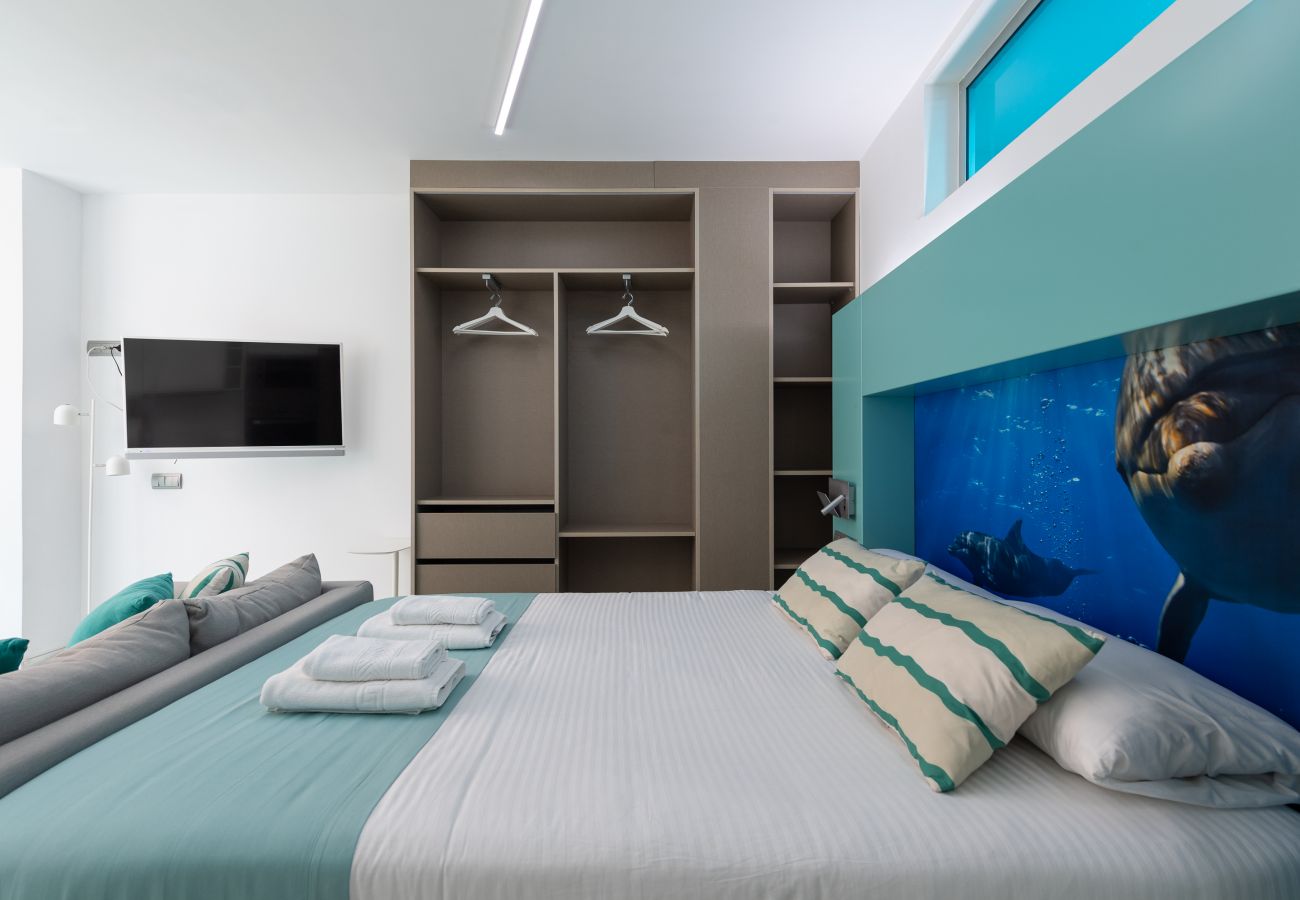 Apartamento en Las Palmas de Gran Canaria - Apartamento con aire acondicionado a 300 m de la playa