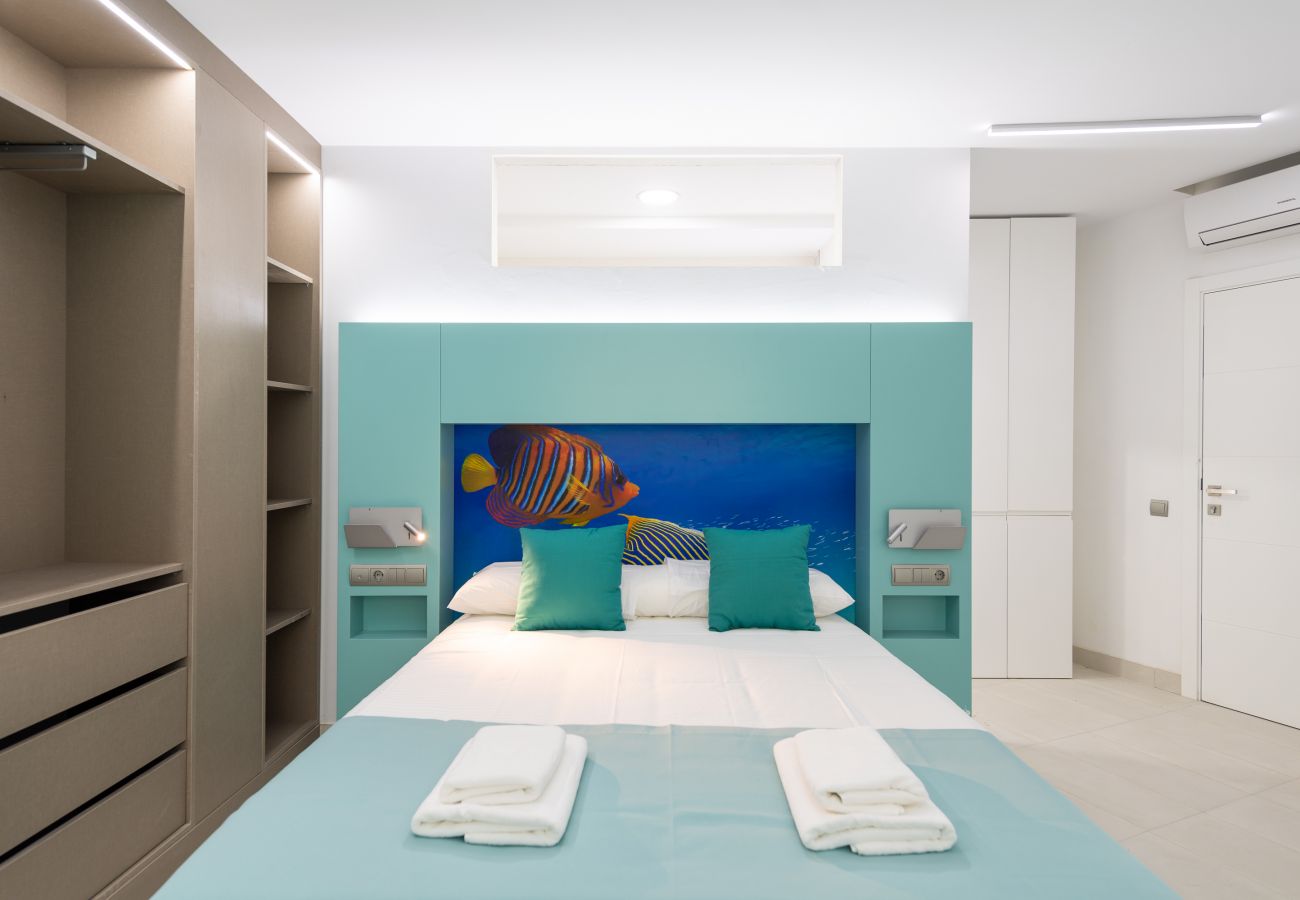 Apartamento en Las Palmas de Gran Canaria - Apartamento con aire acondicionado a 200 m de la playa
