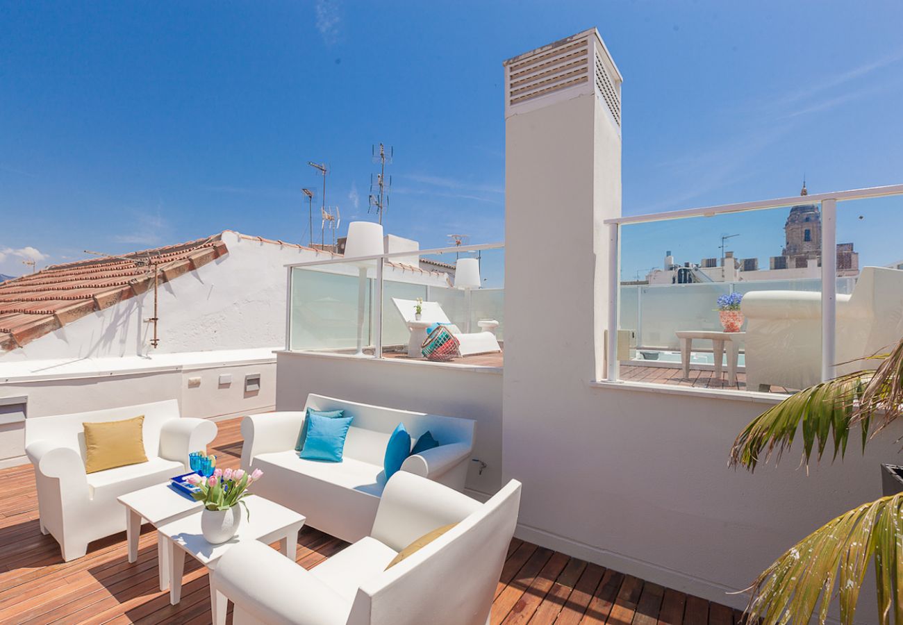 Apartamento en Málaga - iloftmalaga Premium Calle Nueva 5D, Jacuzzi y terraza privada