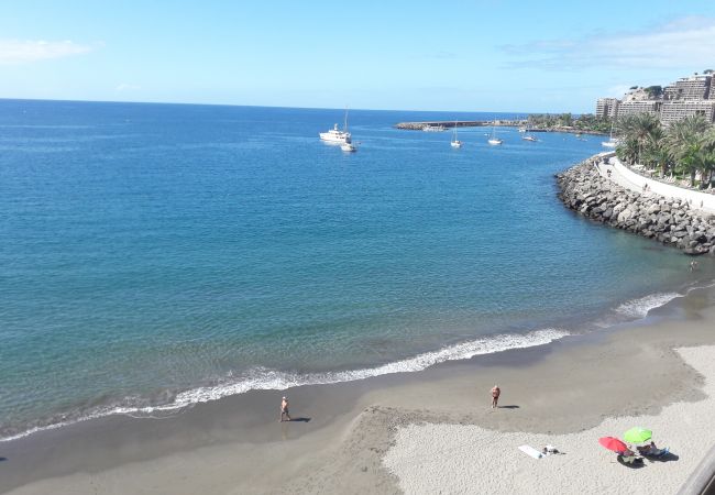 Estudio en Mogán - Mogan Arguineguin vista mar primera linea playa by Lightbooking