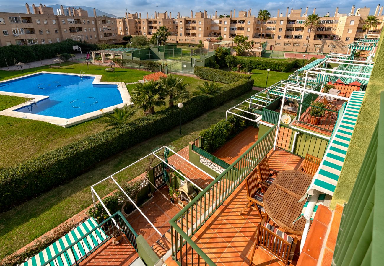 Apartamento en Málaga - iloftmalaga Duplex Guadalmar con terraza en primera linea de playa