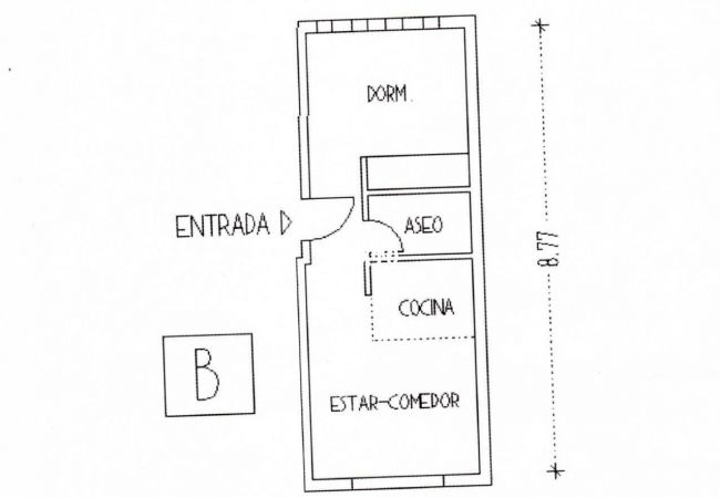 Apartamento en Madrid - M (JMC 5) BERNABEU R. MADRID STADIUM APARTMENT 1 ROOM 2 PAX PARKING  - MADRID BUSINESS CENTER
