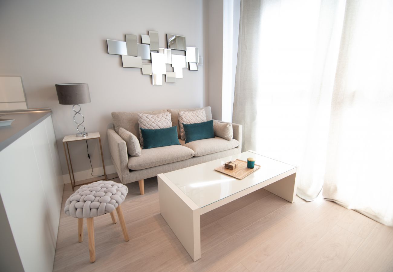 Apartamento en Madrid - M (JMC 5) BERNABEU R. MADRID STADIUM APARTMENT 1 ROOM 2 PAX PARKING  - MADRID BUSINESS CENTER