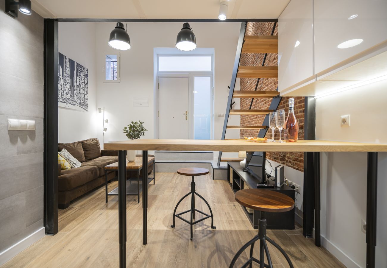 Apartamento en Madrid - Estiloso apartamento dúplex en Retiro