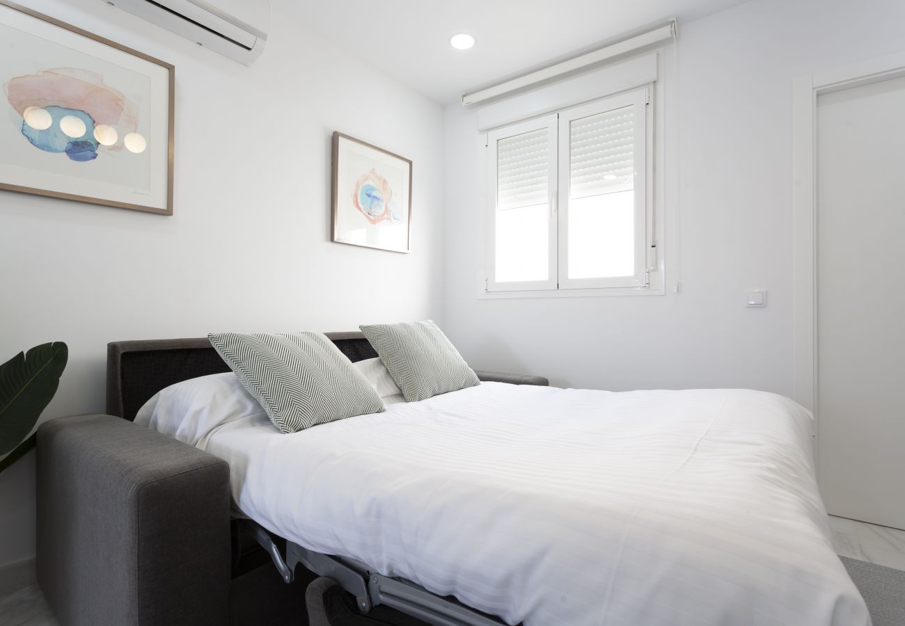 Apartamento en Cádiz - Apartamento de 1 dormitorios a 700 m de la playa