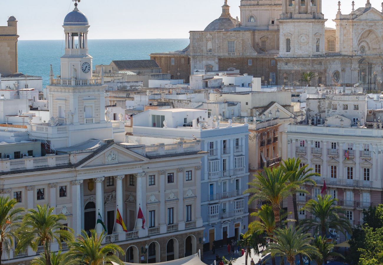 Apartamento en Cádiz - Apartamento para 5 personas a 1 km de la playa