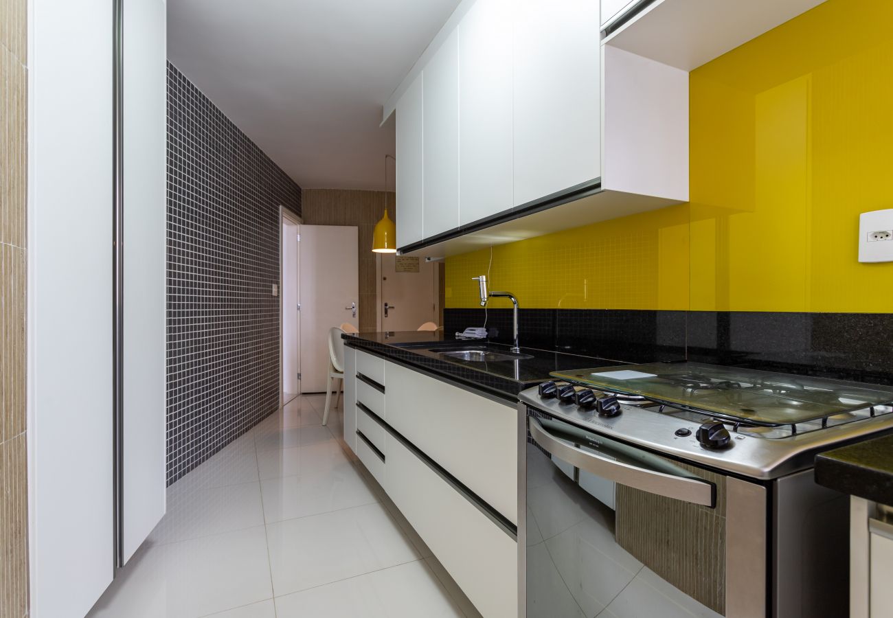 Apartamento en Rio de Janeiro - Agradable en Barra da Tijuca |Rua da praia| LC703