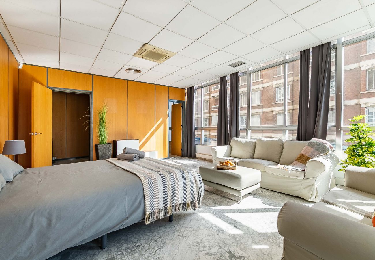 Apartamento en Málaga - Apartamento de 4 dormitorios a 1 km de la playa