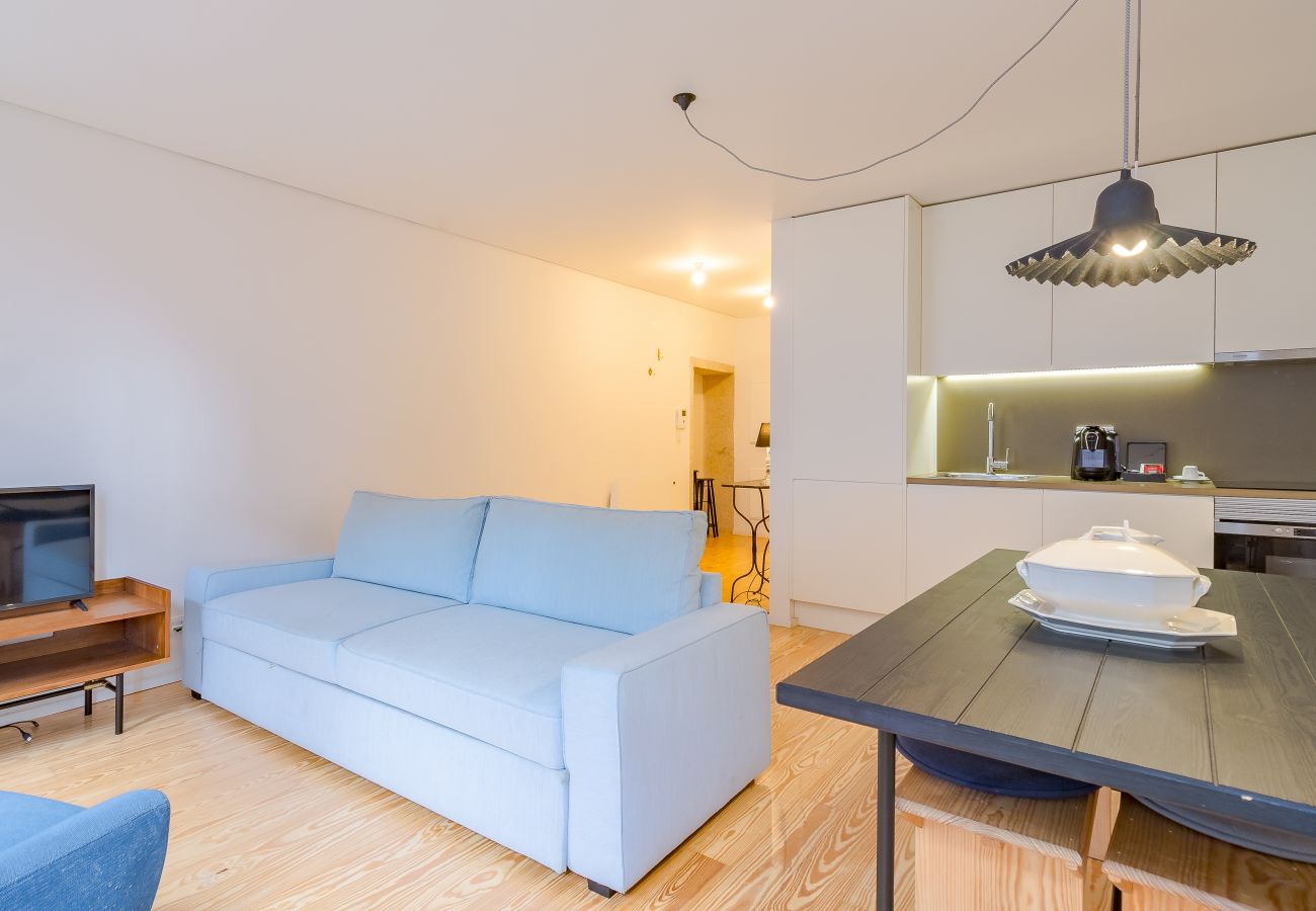 Apartamento en Oporto - Apartamento con aparcamiento en Porto
