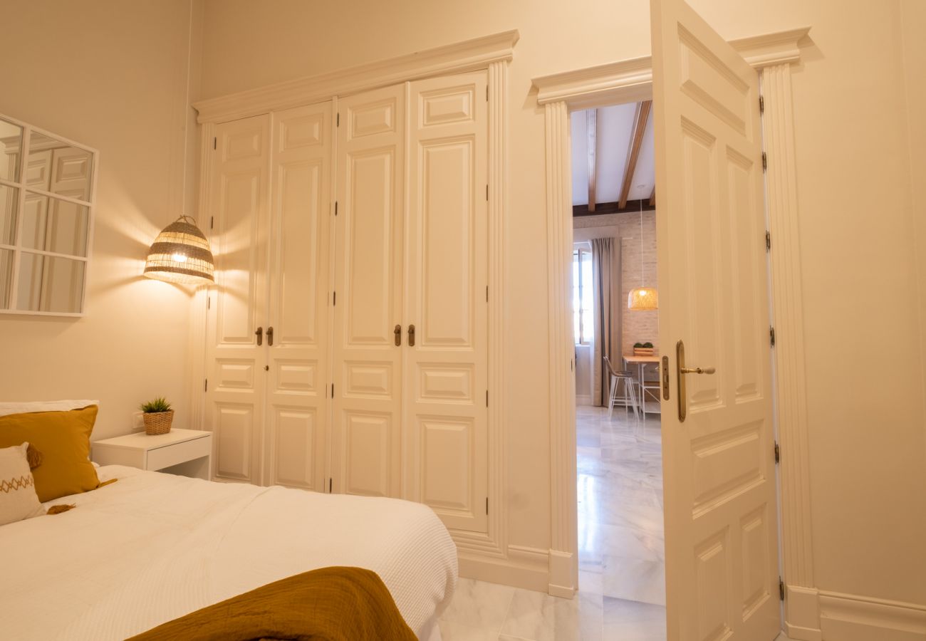 Apartamento en Cádiz - Apartamento con aire acondicionado a 700 m de la playa