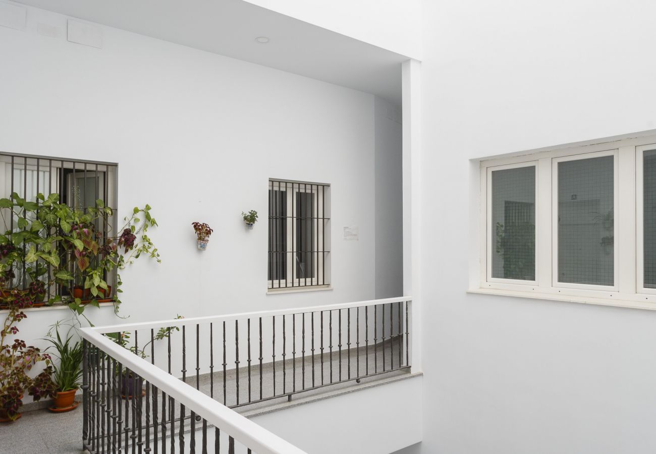 Apartamento en Cádiz - Apartamento de 2 dormitorios a 1 km de la playa