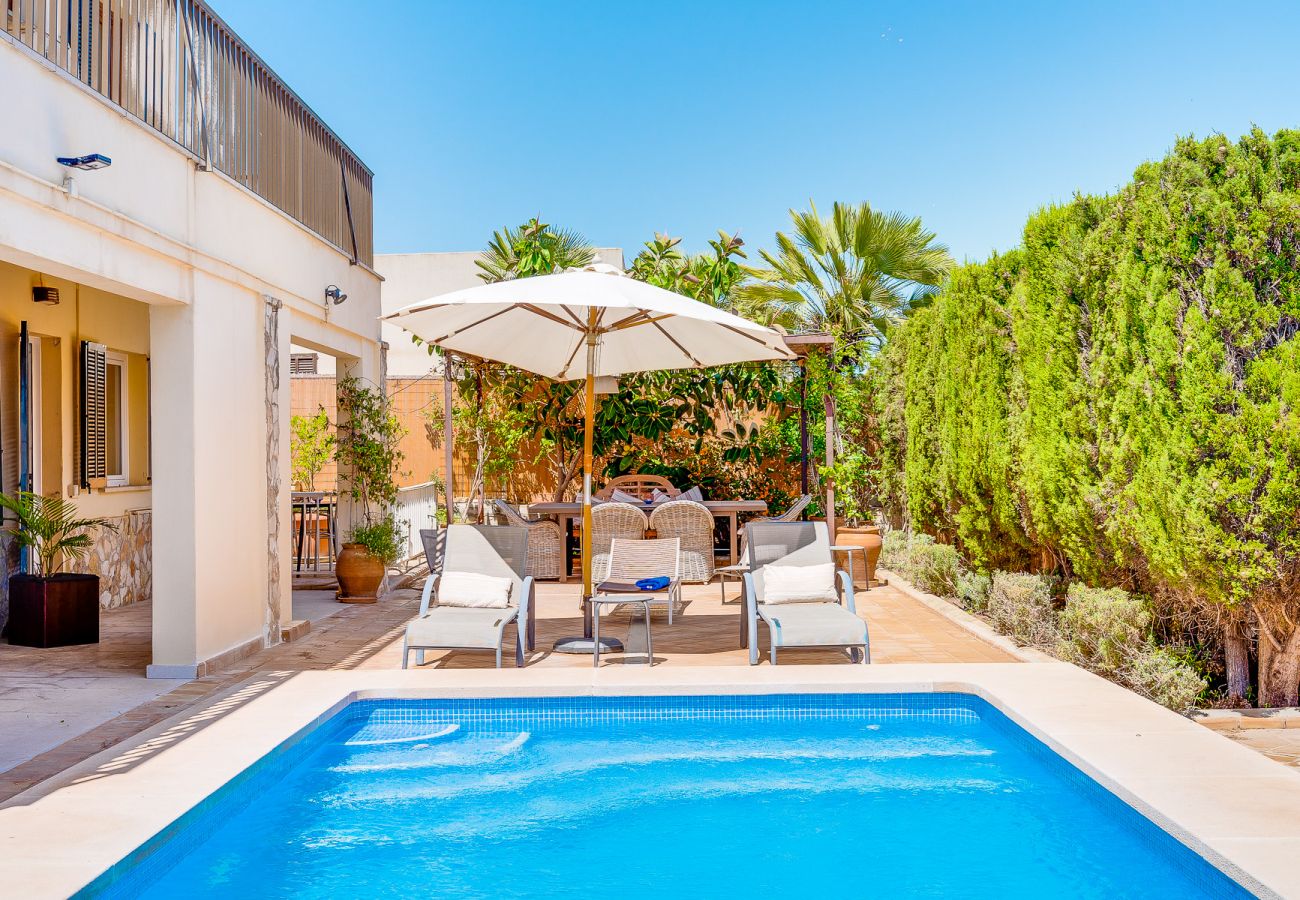 Villa en Palma de Mallorca - Villa de 4 dormitorios a 750 m de la playa