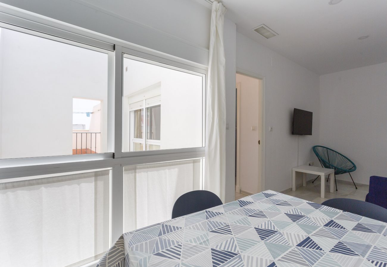 Apartamento en Cádiz - Apartamento de 1 dormitorios a 500 m de la playa