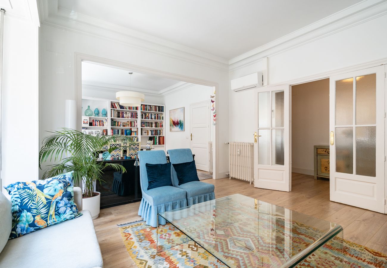 Apartamento en Madrid - Elegante y cómoda vivienda en el corazón del Barrio Salamanca Madrid M (PAD37)