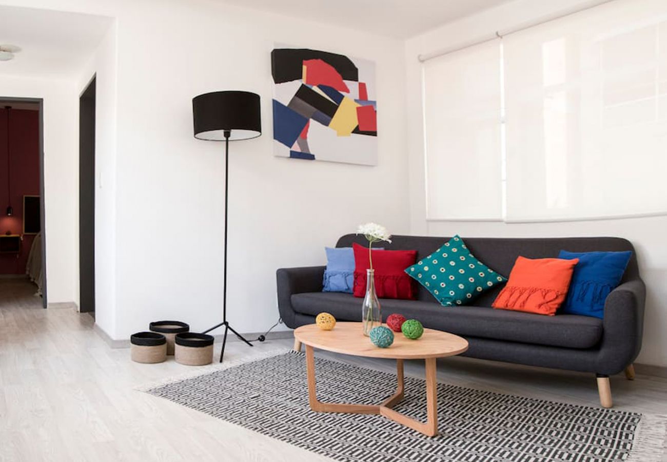 Apartamento en Ciudad de México - Central and Comfortable apartment in roma norte 