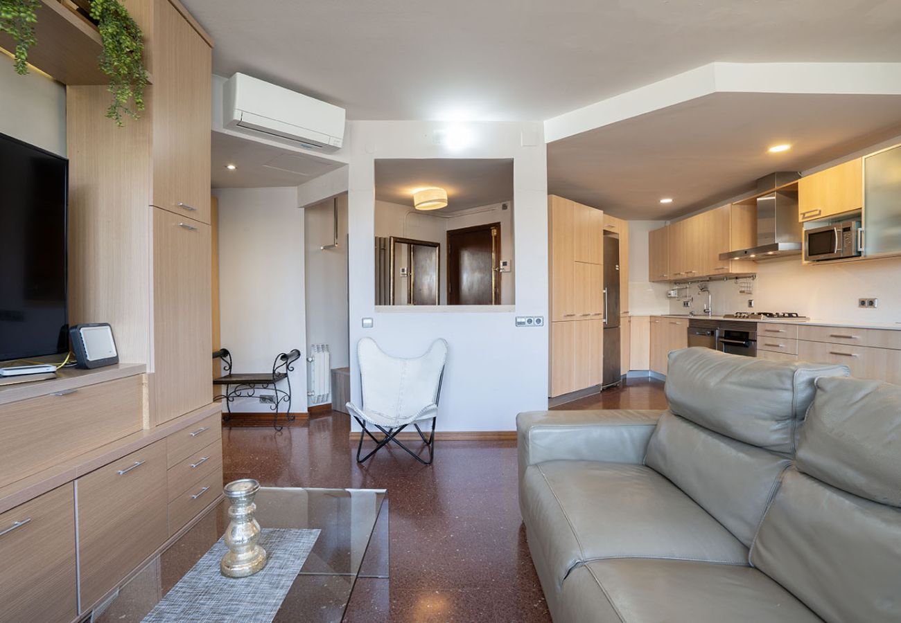 Apartamento en Barcelona - Bright, large and central apartment in Barcelona