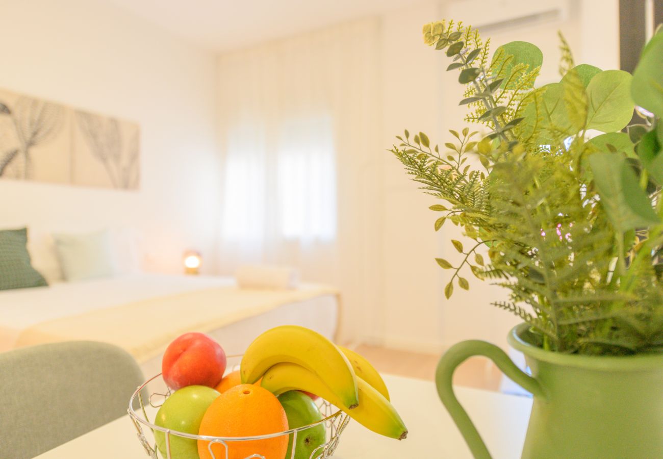Estudio en Madrid - Acogedor Apartamento Tipo Estudio cerca de la Plaza de Toros en Ventas