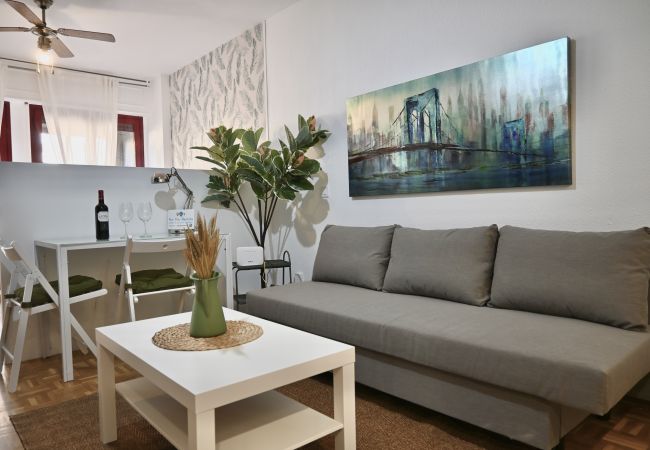 Estudio en Madrid - Luminoso y práctico apartamento en El Barrio del Pilar