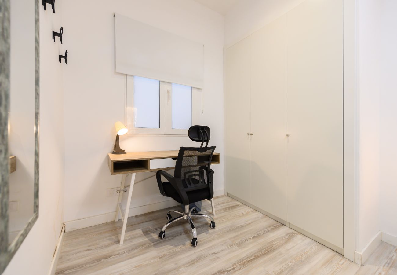 Alquiler por habitaciones en Madrid - M (SBE108) Roma: habitación con comodidad y zonas