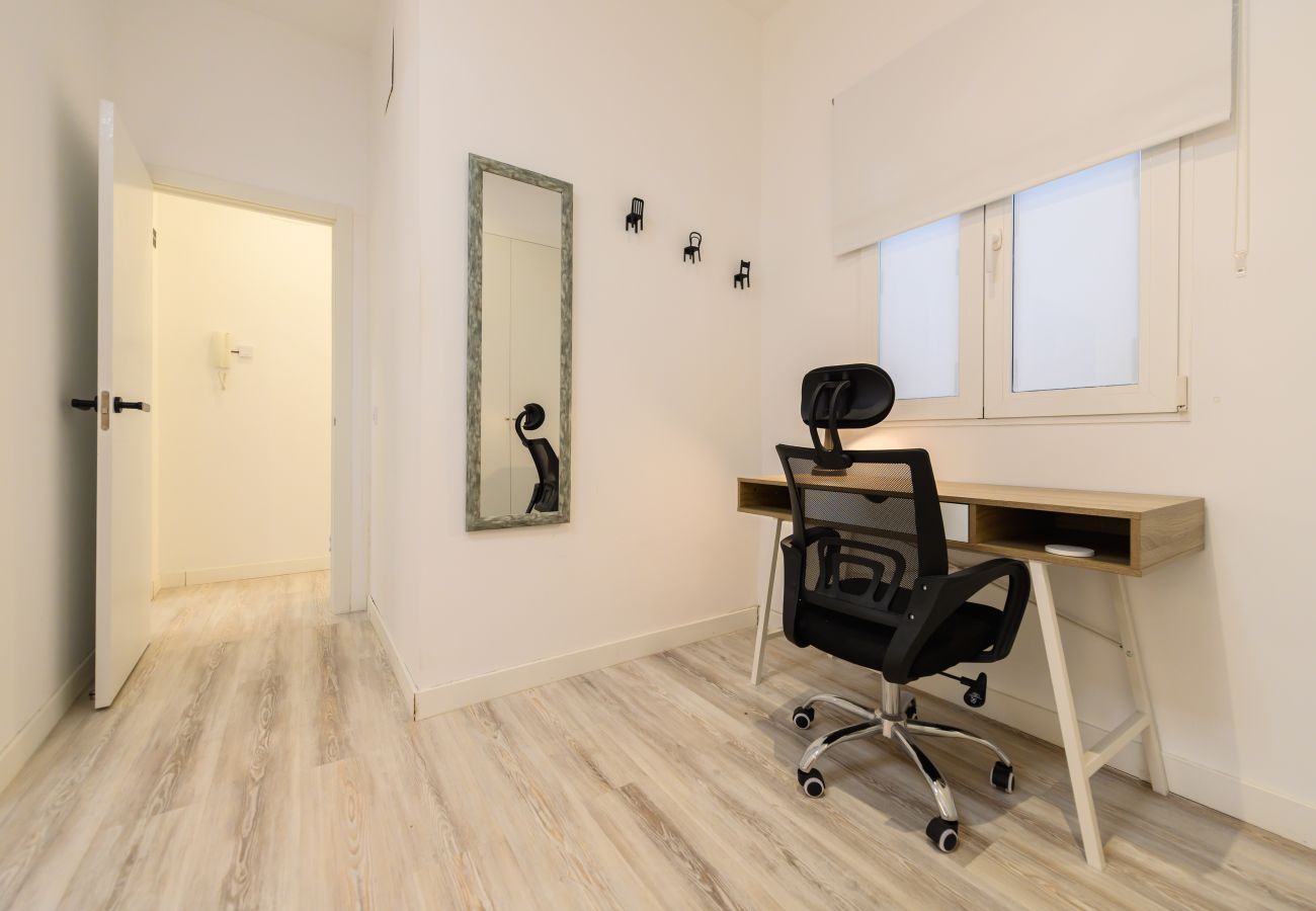 Alquiler por habitaciones en Madrid - M (SBE108) Roma: habitación con comodidad y zonas