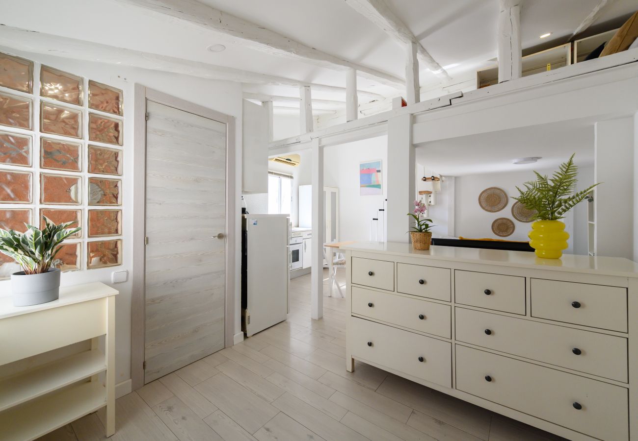 Apartamento en Madrid - M (SVI15) Piso tipo loft de 1 dormitorio en el ce