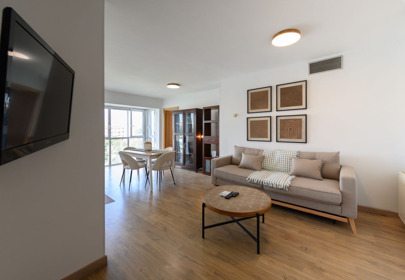 Apartamento en Madrid - M (VDZ36A) Piso moderno de 1 dormitorio con ventan